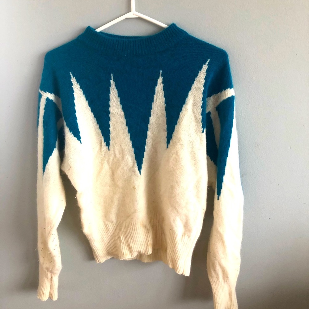 This fun sweater is perfect for winter and fall